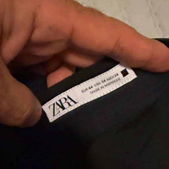 Men's Zara plaid Pants size 34 - Picture 4 of 4